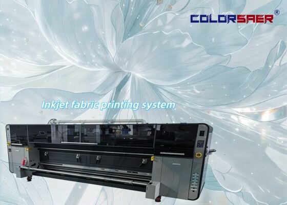 2m/ 2.3m/3.2m Large Format Digital Printing Machine Textile Inkjet Printer with Heater Unit System for Fabric