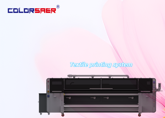Roll-to-Roll Direct on Fabric Printer / Impresora Sublimation Textile Printing System for Polyester and Cotton Materials