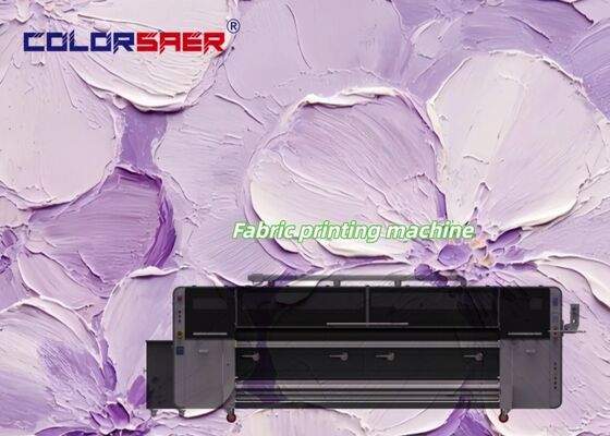 High DPI direct on fabric printer with far infrerad heating unit all-in-one machine Textile plotter with subliamation & pigment ink