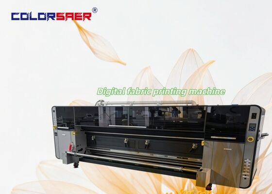 Reliable CYMK/4 colors Digital polyester fabric printing system CMYKGRBK/8 colors Textile plotter