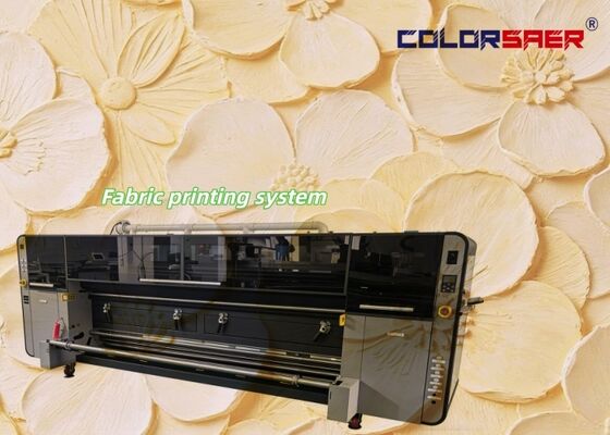 High Productivity Large Size Sublimation Machine Plus Printer 4pcs or 8pcs I3200A1 Textile Printers With Pigment & Sublimation Ink