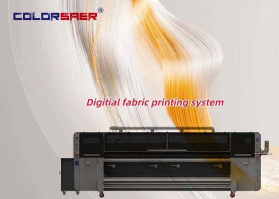 Large Format Digital Textile / Fabric Printing System Dye Sublimation Plotter I3200 Head Impresora