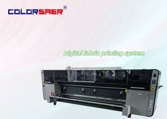 High Speed Textile Printer for Polyester & Cotton Materials 10.5 inch Sublimation Fabric Printer 4& 8 pcs I3200-A1