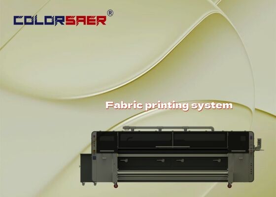 Flag Mesh Cloth Satin Printing Machine 3200mm Large Format Sublimation Ink Printer with Four I3200 Printhead