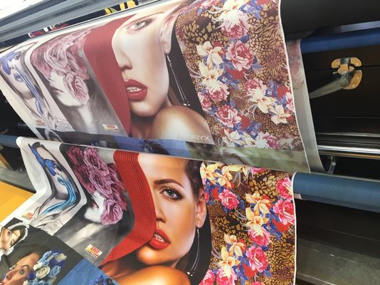 Polyester Banner Flag Printing Machine Roll To Roll Type