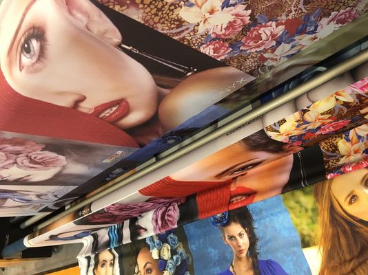 Cmyk Inkjet Textile Printing Machine Low Consumption For Led - Box Fabric