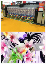 Head Plotter Dye Textile Sublimation Printing Machine Large Format Printer For Flag