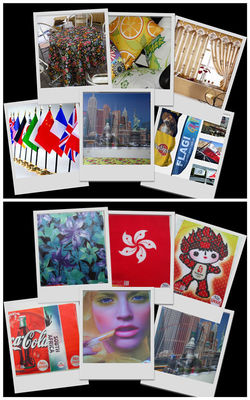 Direct Digital Printing Fabric Sublimation 100% Polyester Warp Knitting Fabric