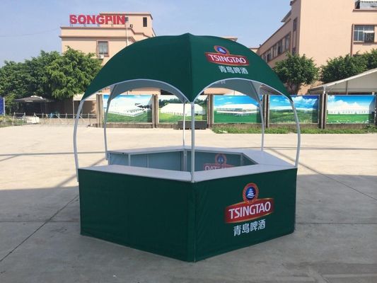 Warp Knitted Digital Printing Fabric 50m Length 110GSM Weight For Indoor / Outdoor Advertisement