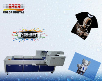 Automatic A3 Size T Shirt Digital Printer Pigment Ink With Pretreatment