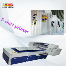 220V / 110V T Shirt Printing Machine Flatbed Printer With Pigment Ink