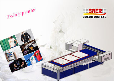 Direct To Cotton 8 Color Digital T Shirt Printer A3 Size Inkjet Printer 1 Year Warranty