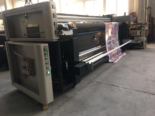 360 * 1080dpi Digital Sublimation Printing Machine For Advertising Flags / Banners