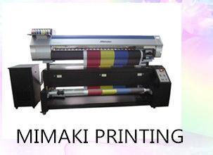 Digital Mimaki Textile Printer 1600mm Max Materials Width Connect With Computer