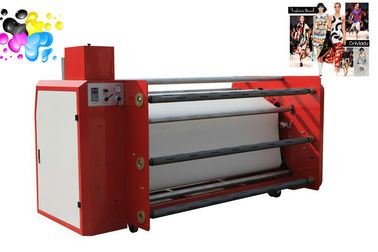 Electric Fabric Calender Machine / Heat Press Printing Machine Multiple Surface Sublimation