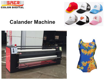 High Efficiency Textile Calender Machine Roll To Roll Heat Press Intelligent Adjustment