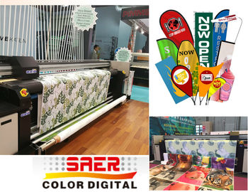 Heat Transfer 1800DPI Sublimation Flag Printing Machine
