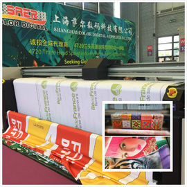 3.2m Flag Printer Direct Digital Banner Printer For Printed Fabric Color Fix / Appear