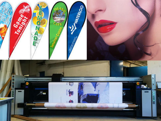 Sublimation Advertising Flags Continuous Inkjet Printer