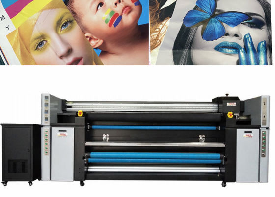 High Speed Digital Fabric Printing Equipment 1800DPI Resolution With high presicion Head