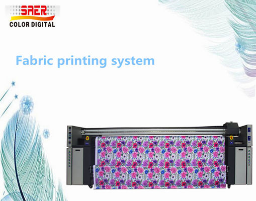 CMYK Auto Feeding 6kw Digital Fabric Printing Machine