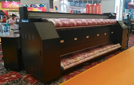 Automatic Polyster Digital Flag Printing Machine With DX7 Head 3.2m Width