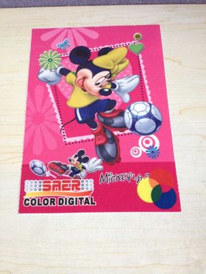 Warp knitted digital printed fabric for  umbrella Beach banner