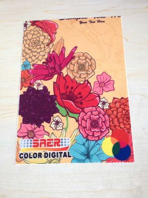 Warp knitted digital printed fabric for  umbrella Beach banner