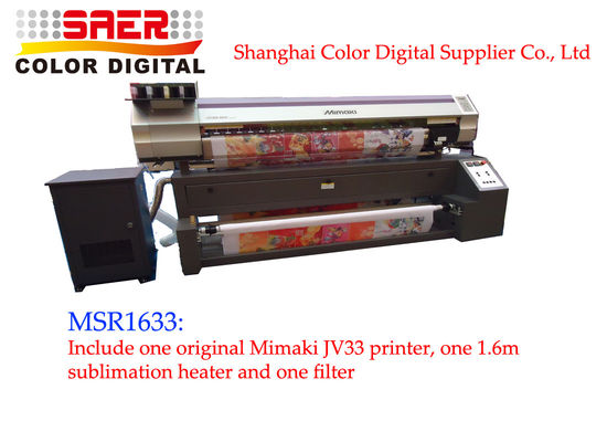 Water based Direct Sublimation Digital Fabric Printing Machine with fixer