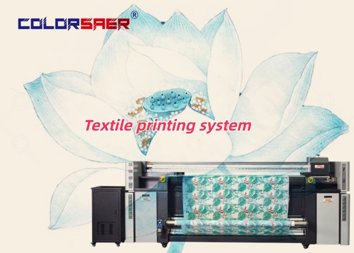 Brand New SAER High Speed Digital Textile Printer Direct to Fabric ...