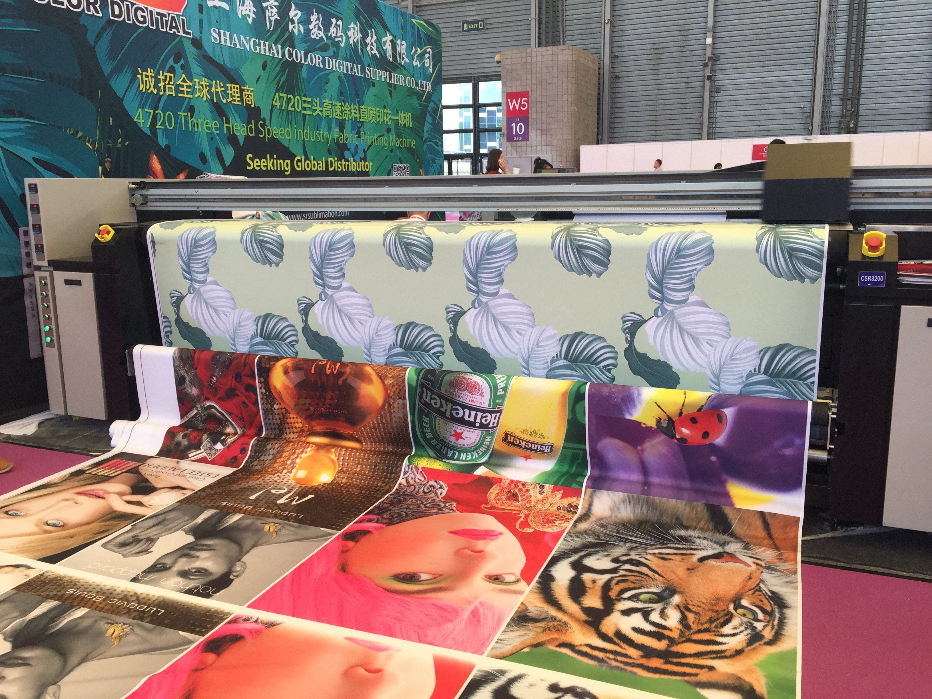 Large Format Textile Flag Printing Machine Sublimation Machine With ...