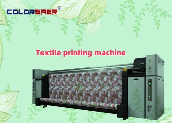 High-resolution 3.2m 8-head I3200 Textile Printer for Indoor and Outdoor Advertising