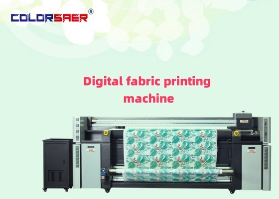 Large Format Plotter Sublimation Printer 4pcs I3200 Heads for Polyester and Cotton Fabrics Printing Machine