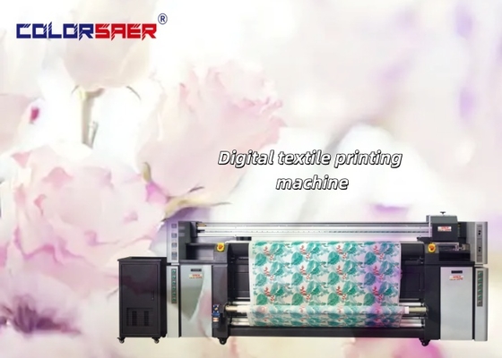 SAER digital textile printing equipment fabric plotter with heater and filter all-in-one printer