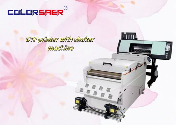 DTF T-Shirt Printing Machine 24 Inch Digital Multifunctional DTF Impresora New Condition DTF Plotter with Shaker Powder Machine