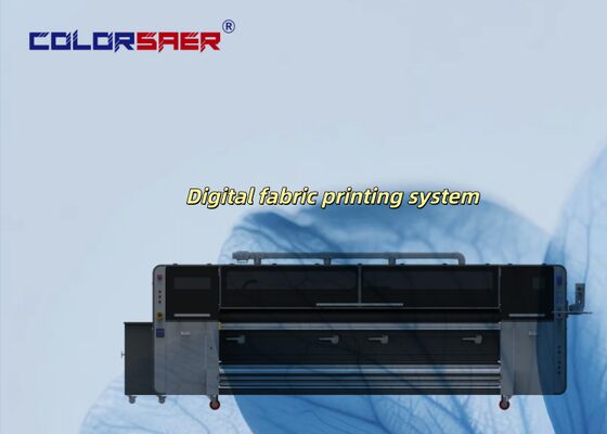 SAER COLOR High-End Large Format 3200mm Digital Textile Printing System With Pigment & Subllimation Ink