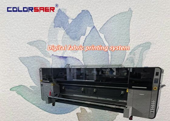 High Energy-Efficient Fast Speed 4pcs & 8 pcs Print Head I3200 Textile Printing Machine Large Format Printing Width Sublimation Plotter for Cotton & Polyester Textile