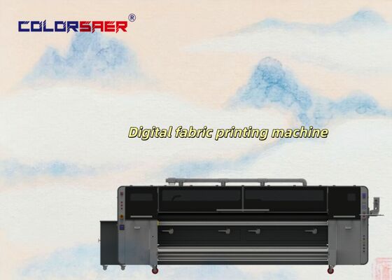 High Quality 4 & 8 Colors Wide Format Textile Printing System High-accuracy Inkjet Fabric Plotter