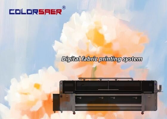 Facotory price premium digital fabric printing system roll to roll or directly out textile plotter with CMYK & CYMKGRBK
