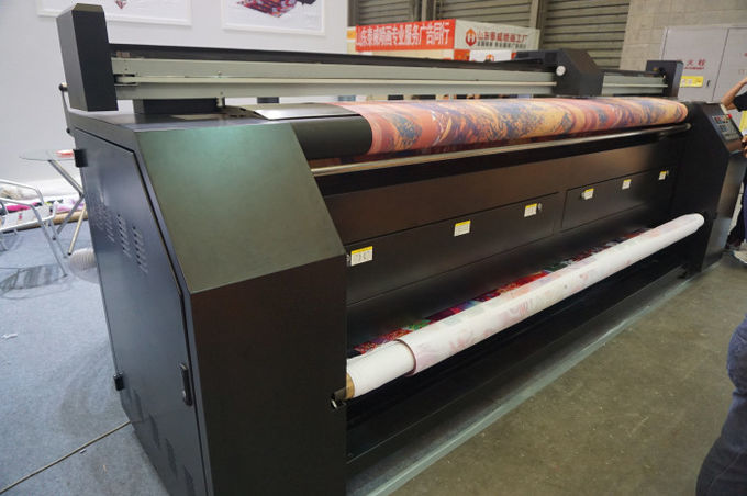2.3m Digital Textile Printing Machine / Muticolor Dye Sublimation Textile Printer 1