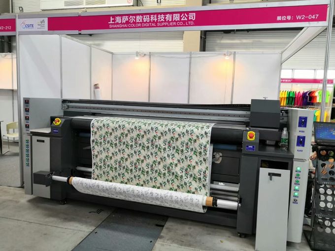 Epson Polyster Cotton Printing Machine Roll To Roll Digital Cloth Printing Machine 0