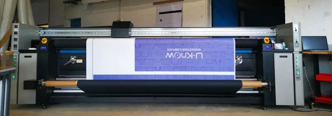 1800DPI Heat Transfer Sublimation Printing Machine Dual CMYK 5
