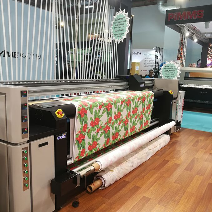 Pre Heating 360dpi 6500W Roll To Roll Flag Printer 2