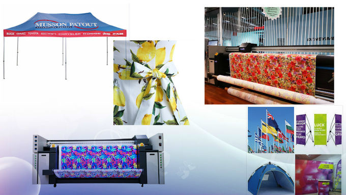 Banner Large Format Textile Printer Sublimation Printer For Cotton Fabric 2