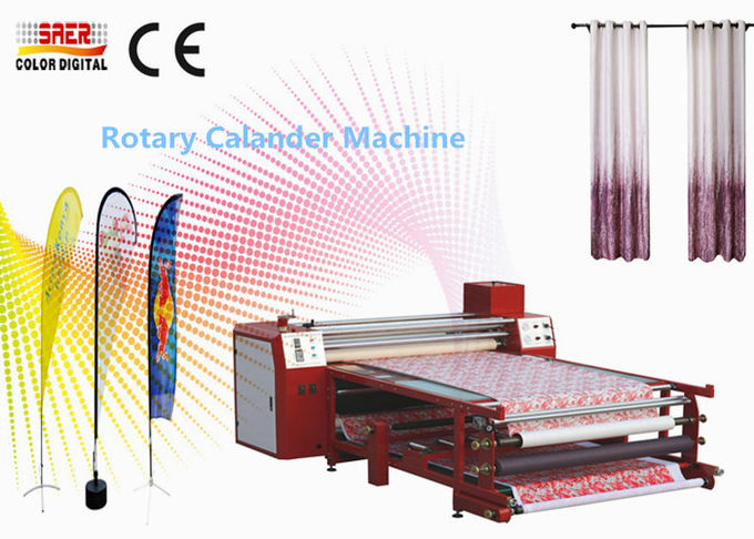 Roll Calander Sublimation Banner Printing Machine Automatic CE Certification 1