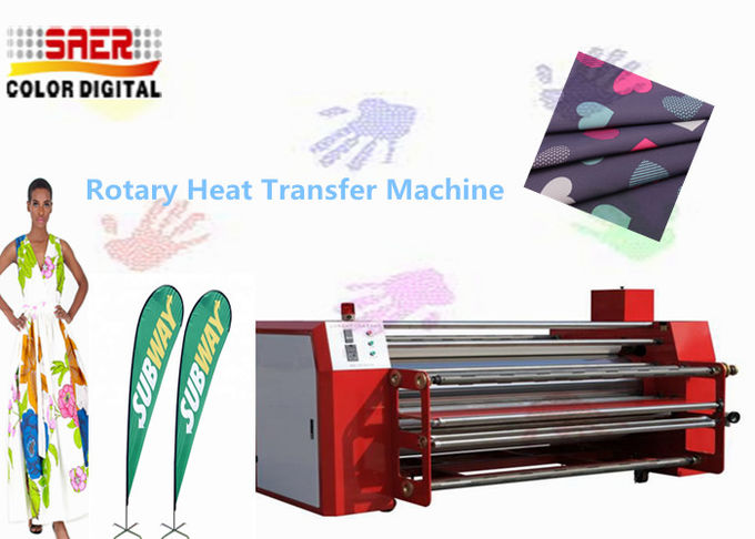Roll Calander Sublimation Banner Printing Machine Automatic CE Certification 0