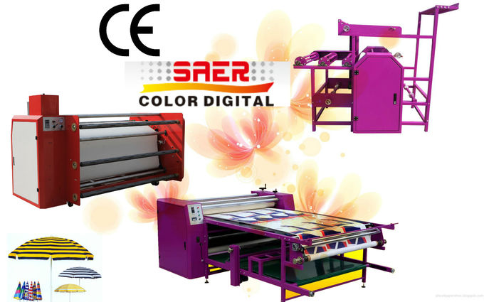 Rotary 1600mm Transfer Printing Textile Calender Machine 5